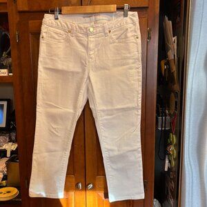 NWOT Michael Kors White Skinny Jean 8